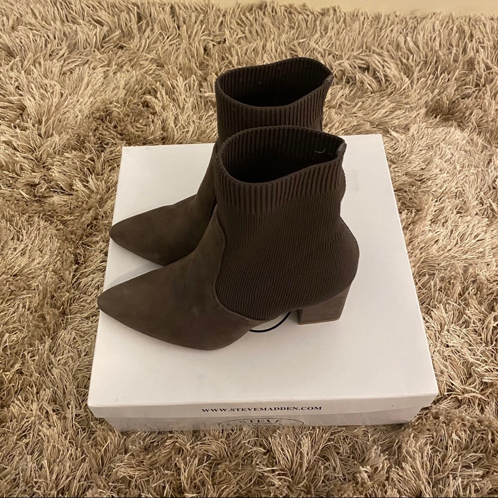 Steve Madden Remy Sock Booties - Picture 6 of 8